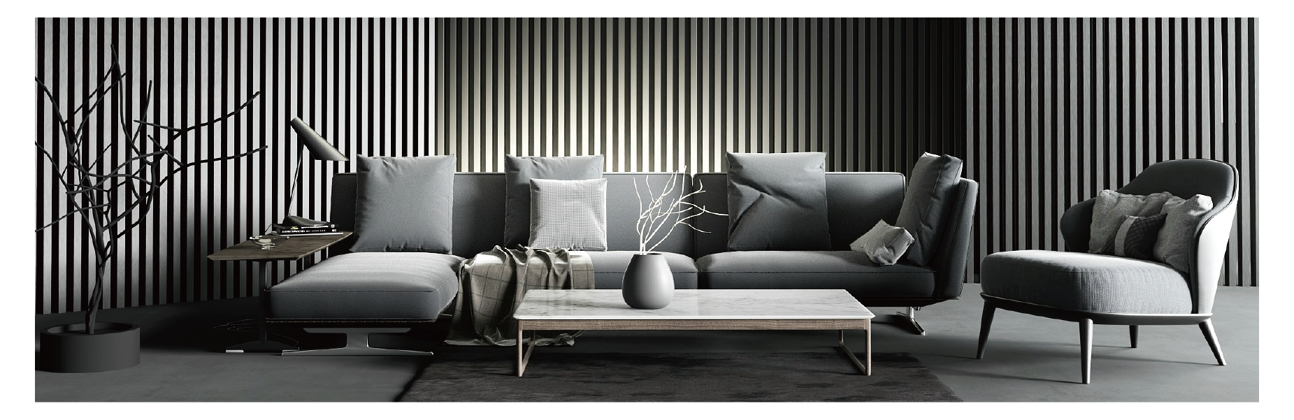 【住宅の豆知識】無彩色で描くインテリア